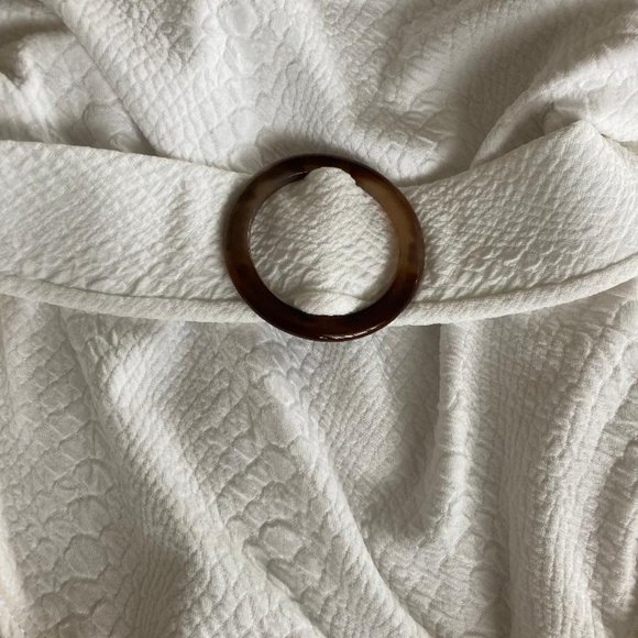 Snakeskin look swimsuit with belt s - Picture 2 of 2